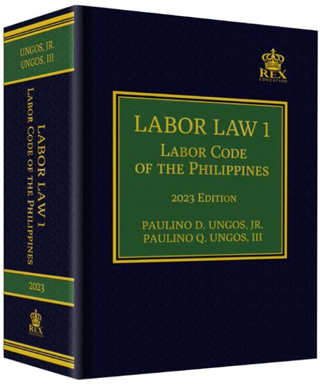 omnibus rules implementing the labor code book 3|Labor Code of the Philippines (Codal) 2022 Edition (2023 Reprint).
